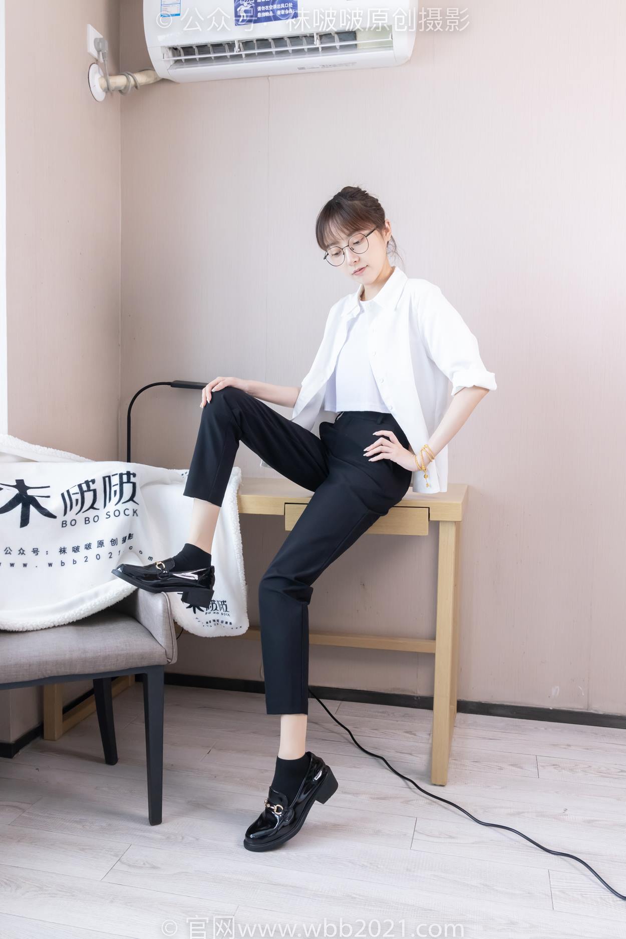 图片[84]-[BoBoSocks袜啵啵]NO.535 稚予-高跟鞋、皮鞋、黑棉袜、薄肉丝、裤里丝[128P] – 速更版-美库