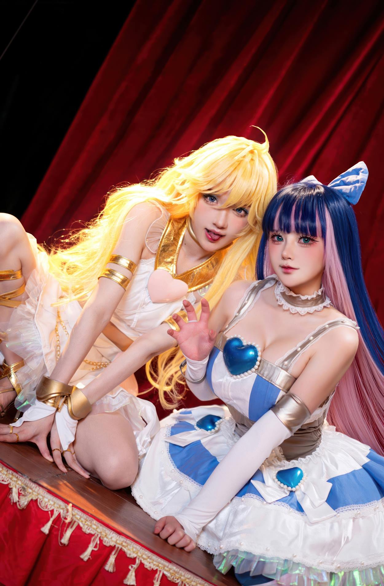 图片[10]-阿包也是兔娘 & 苏苏苏Sofia – 吊带袜天使[20P] – 速更版-美库