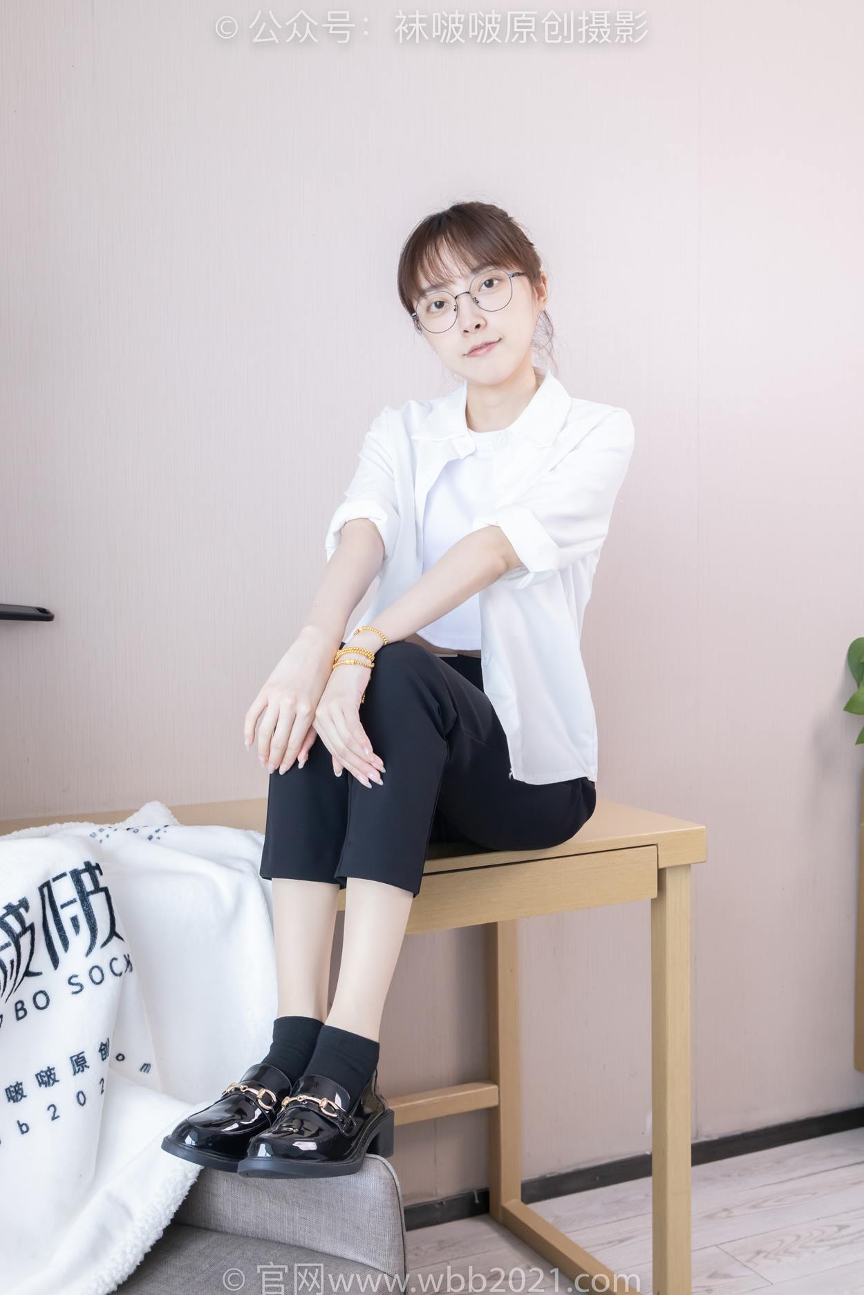 图片[89]-[BoBoSocks袜啵啵]NO.535 稚予-高跟鞋、皮鞋、黑棉袜、薄肉丝、裤里丝[128P] – 速更版-美库