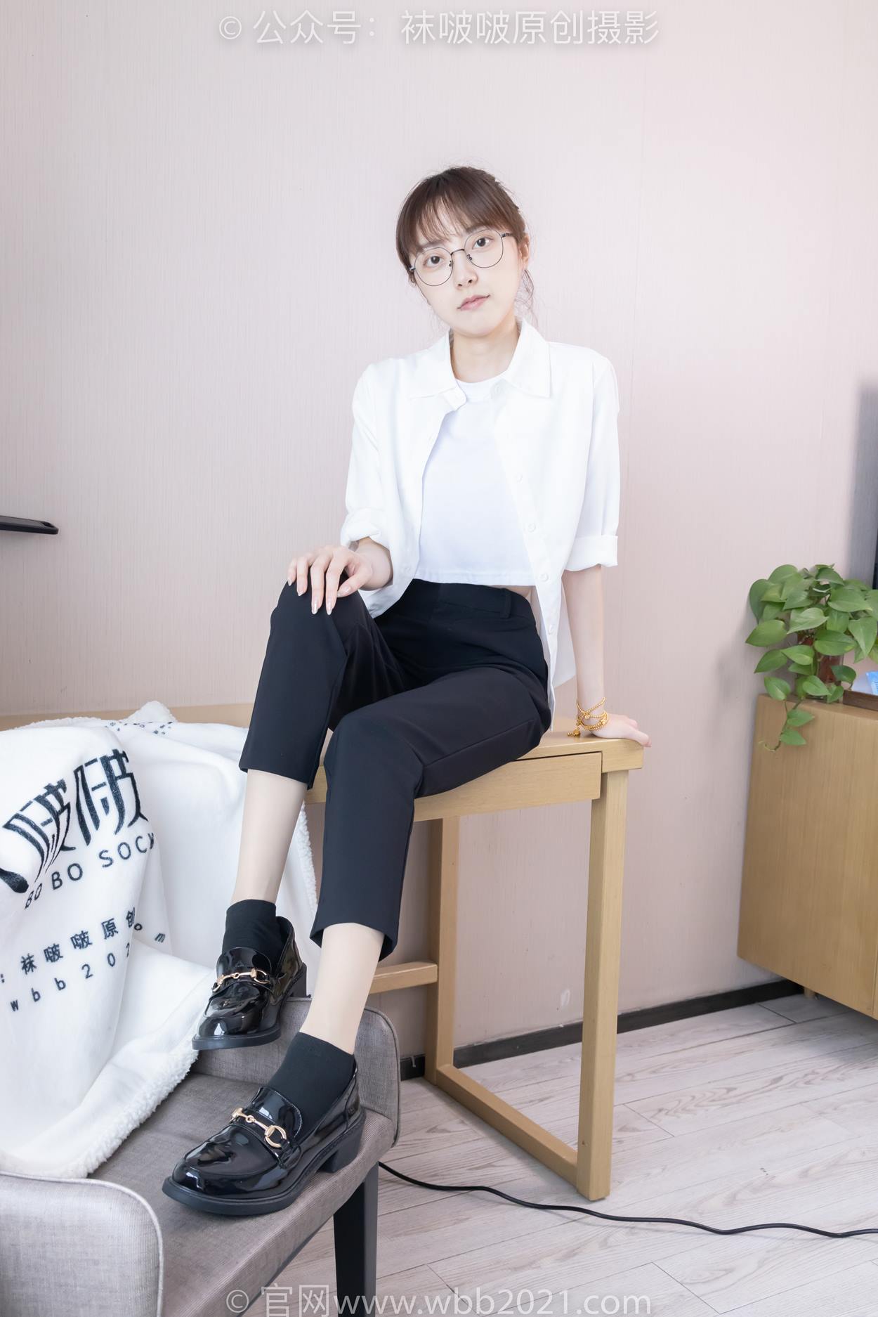 图片[92]-[BoBoSocks袜啵啵]NO.535 稚予-高跟鞋、皮鞋、黑棉袜、薄肉丝、裤里丝[128P] – 速更版-美库