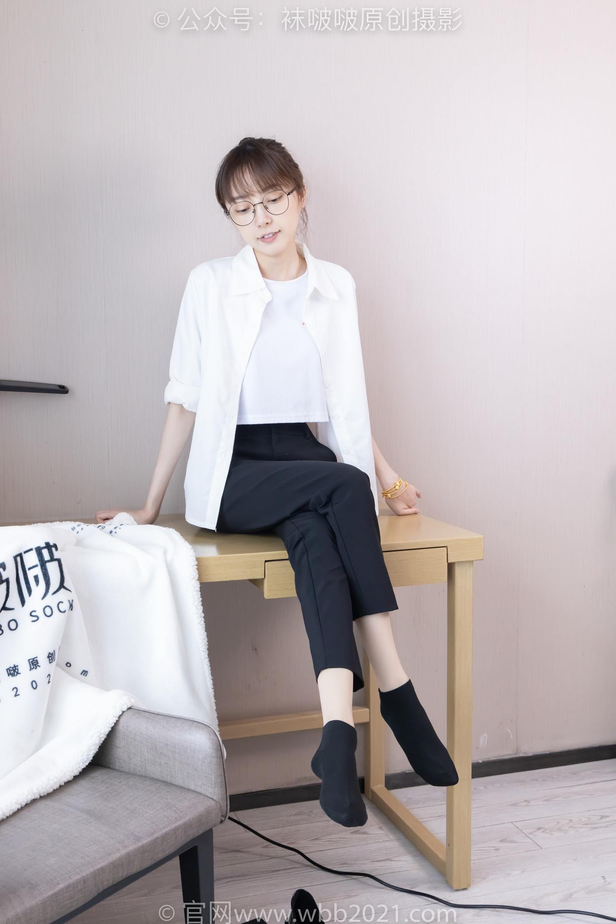 图片[96]-[BoBoSocks袜啵啵]NO.535 稚予-高跟鞋、皮鞋、黑棉袜、薄肉丝、裤里丝[128P] – 速更版-美库