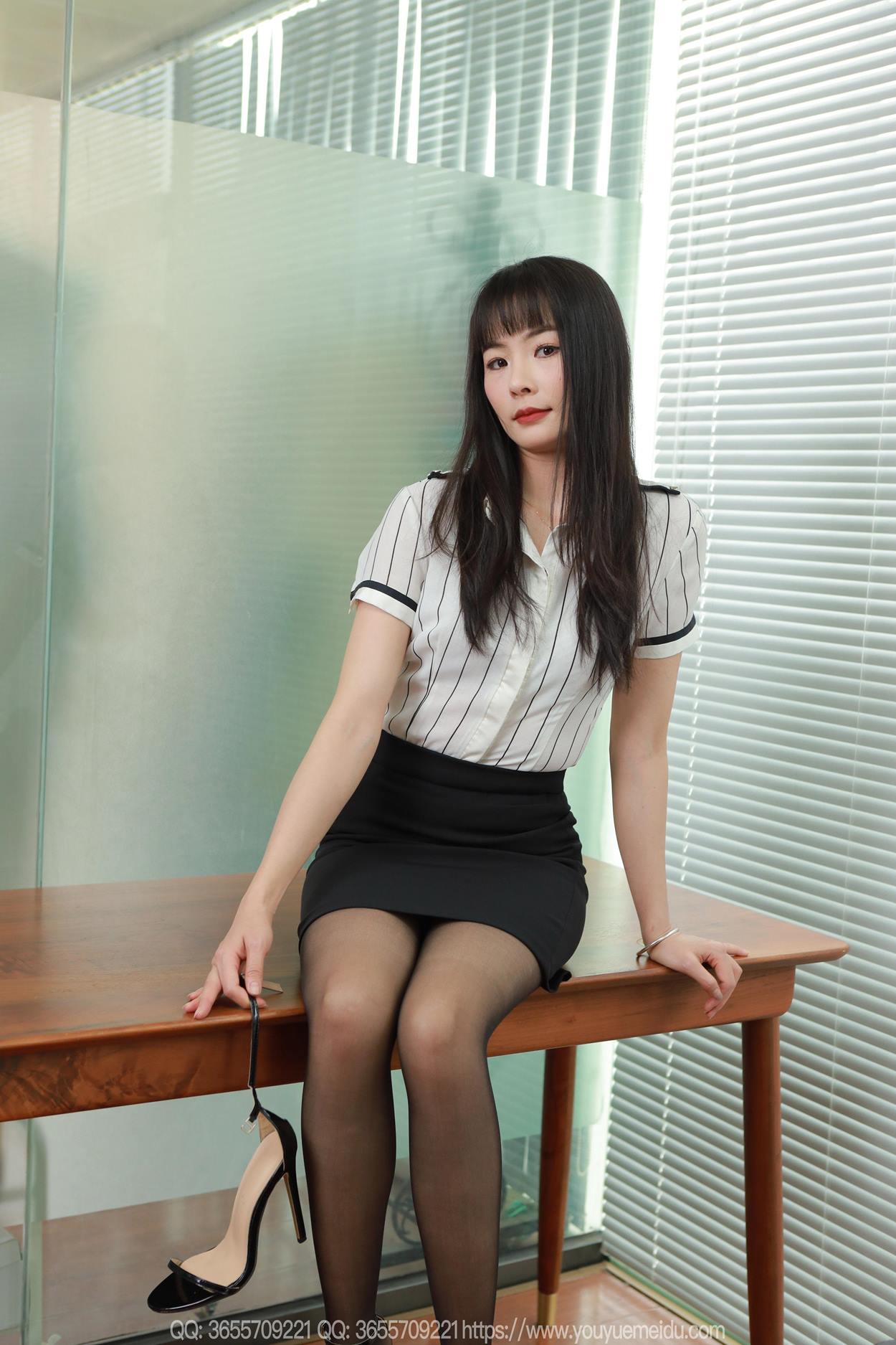 图片[22]-[IESS异思趣向] 2025.05.05 丝享家2045：小金《直发黑丝（下）》[91P] – 速更版-美库