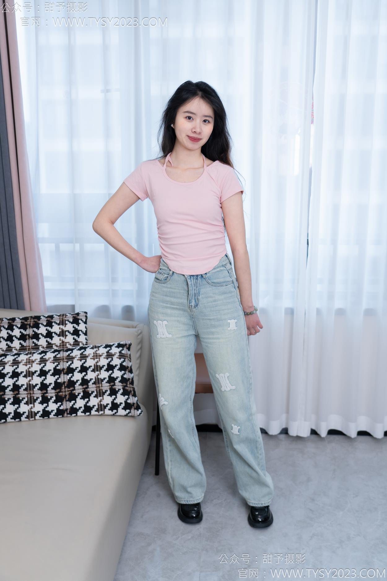 图片[85]-甜予摄影 NO.162 知知-皮鞋、白棉袜、裸足[84P] – 速更版-美库