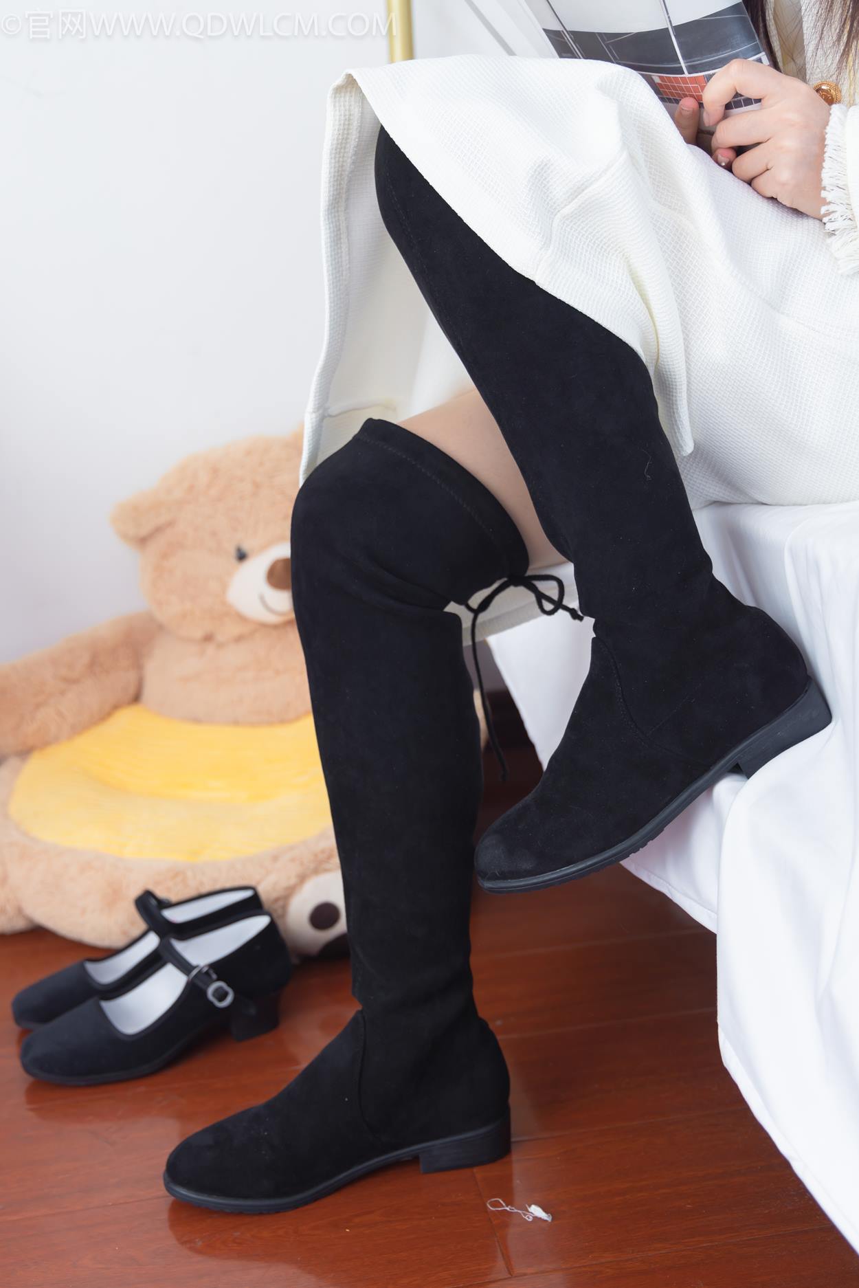 图片[72]-物恋传媒 NO.2335 美兔-布鞋、长靴、白棉袜、薄肉丝[175P] – 速更版-美库