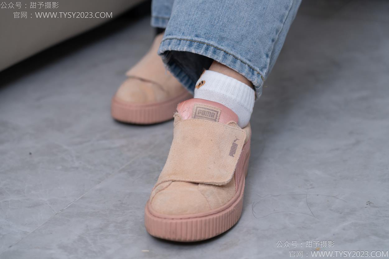 图片[15]-甜予摄影 NO.163 娃娃-板鞋、白棉袜、裸足[90P] – 速更版-美库