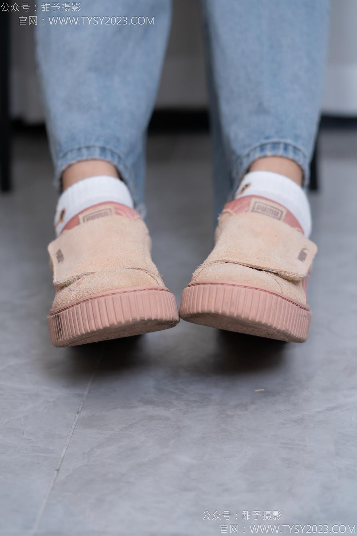 图片[18]-甜予摄影 NO.163 娃娃-板鞋、白棉袜、裸足[90P] – 速更版-美库