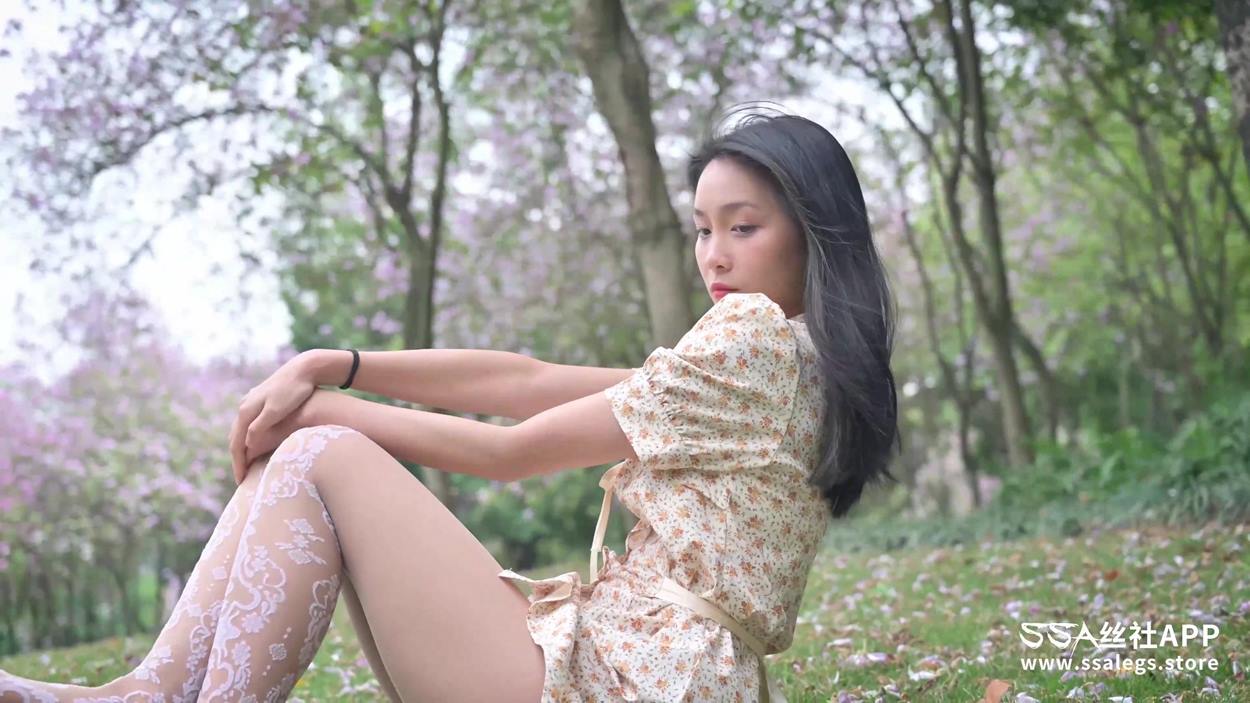 图片[10]-[SSA丝社]短片 NO.0167 君君 涞觅维纳斯优雅镂空提花丝袜[20P] – 速更版-美库