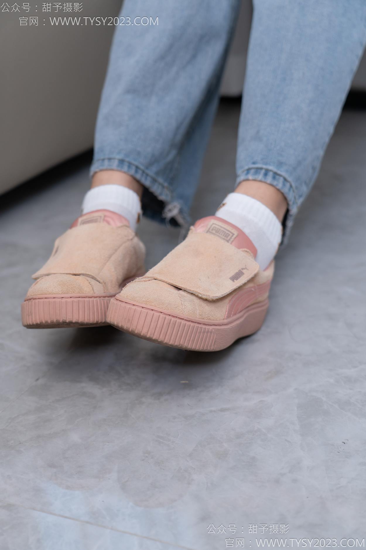 图片[19]-甜予摄影 NO.163 娃娃-板鞋、白棉袜、裸足[90P] – 速更版-美库