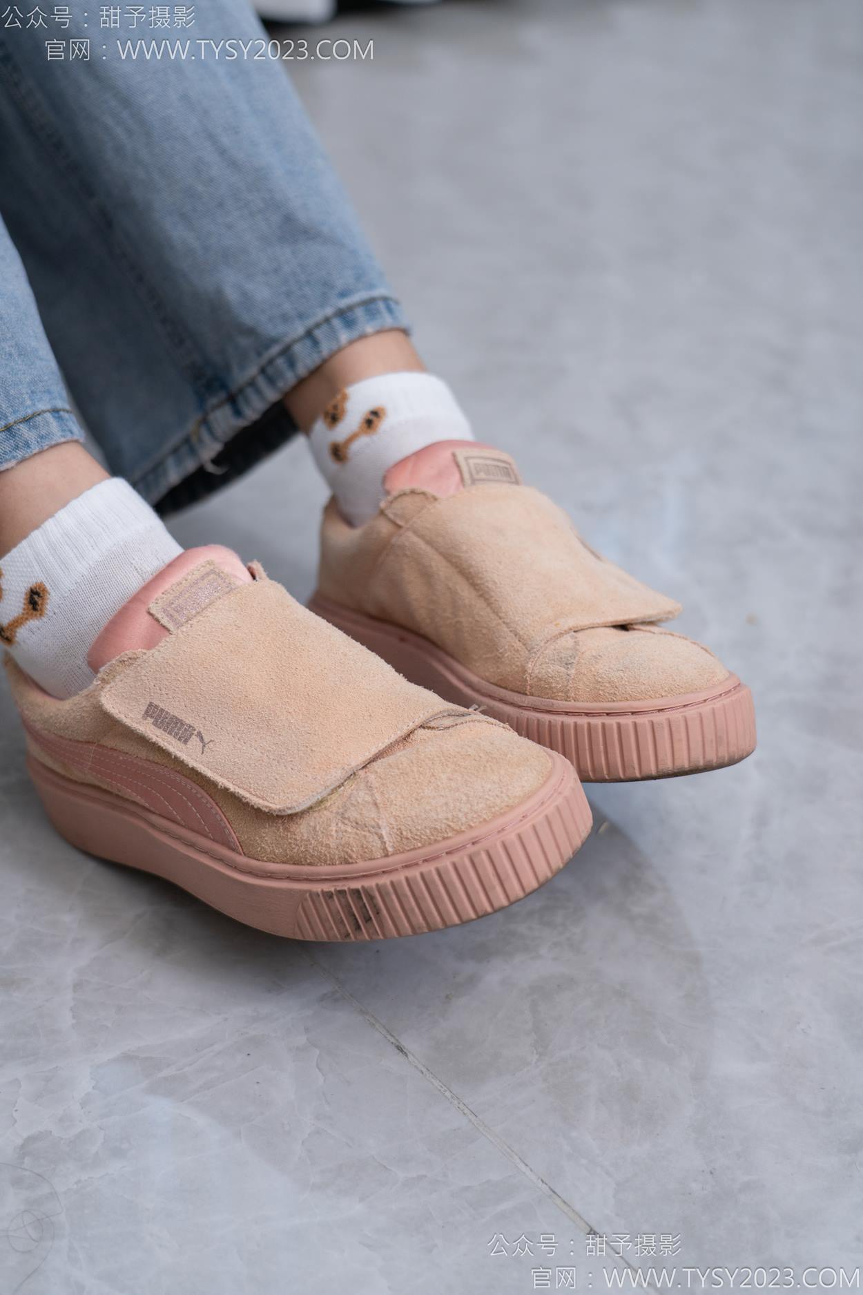 图片[20]-甜予摄影 NO.163 娃娃-板鞋、白棉袜、裸足[90P] – 速更版-美库