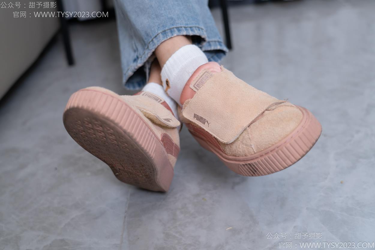 图片[22]-甜予摄影 NO.163 娃娃-板鞋、白棉袜、裸足[90P] – 速更版-美库