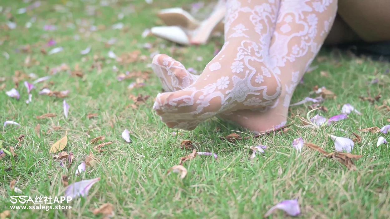 图片[13]-[SSA丝社]短片 NO.0167 君君 涞觅维纳斯优雅镂空提花丝袜[20P] – 速更版-美库