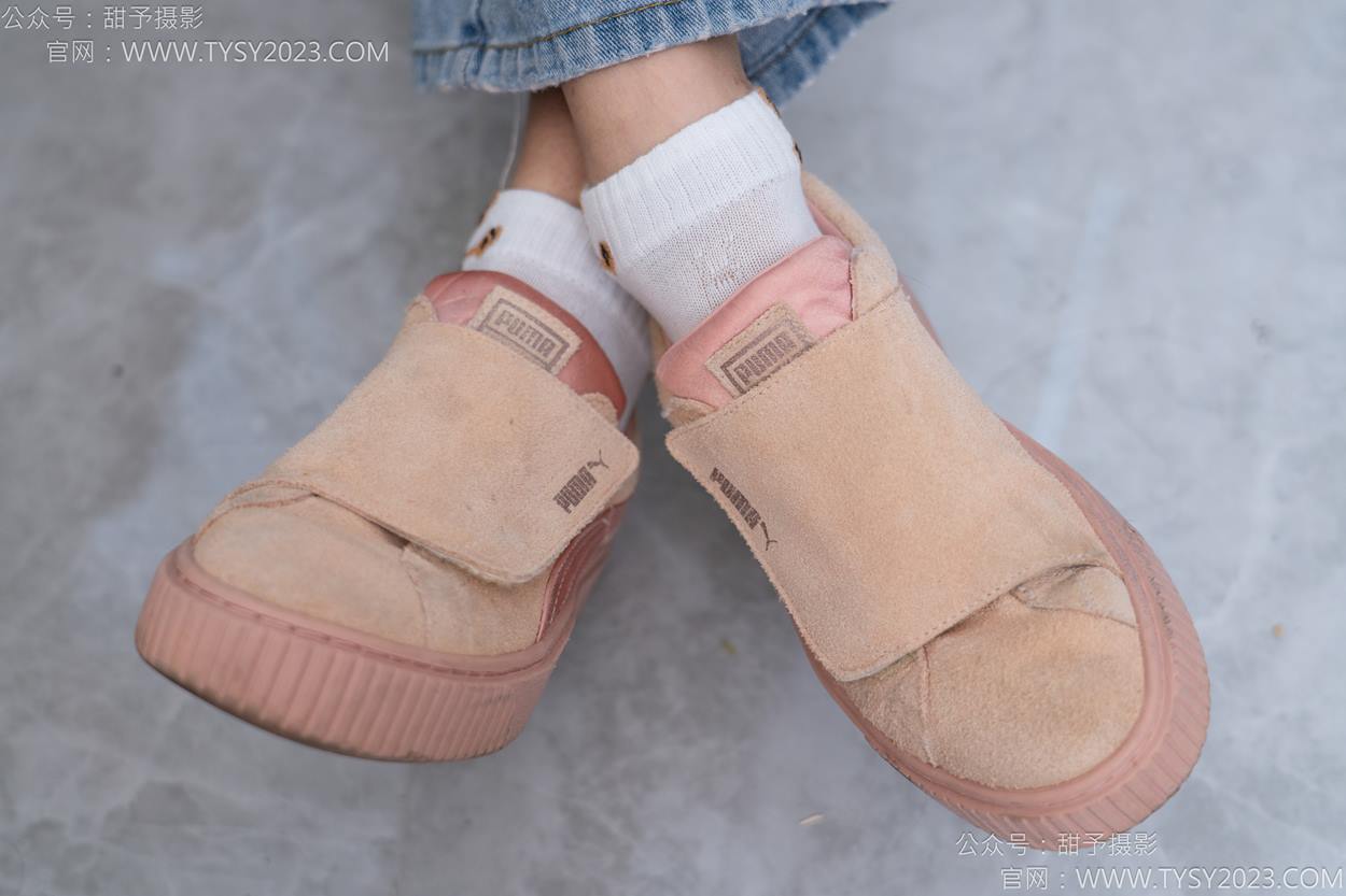 图片[23]-甜予摄影 NO.163 娃娃-板鞋、白棉袜、裸足[90P] – 速更版-美库
