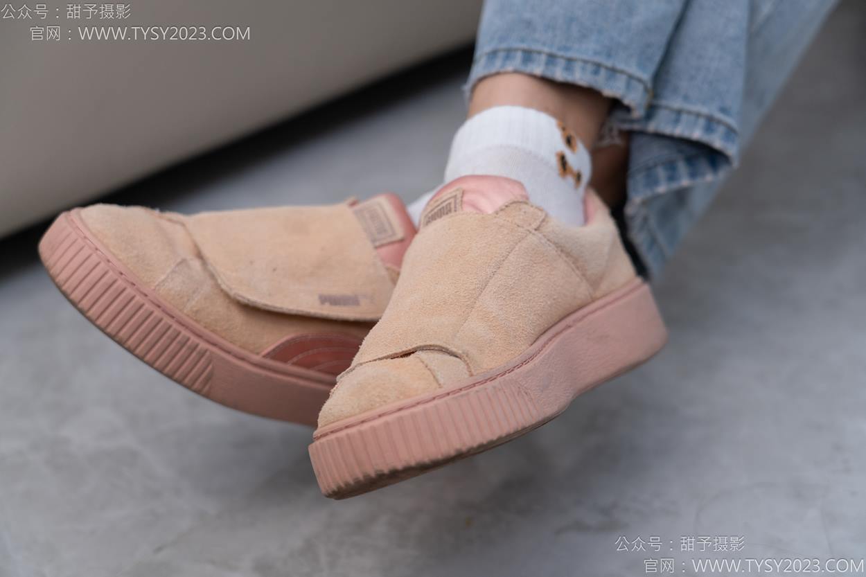 图片[24]-甜予摄影 NO.163 娃娃-板鞋、白棉袜、裸足[90P] – 速更版-美库