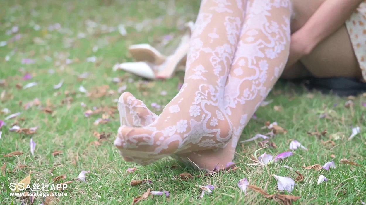 图片[14]-[SSA丝社]短片 NO.0167 君君 涞觅维纳斯优雅镂空提花丝袜[20P] – 速更版-美库