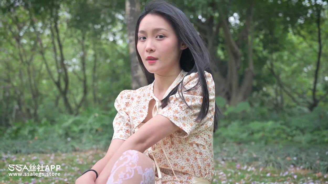 图片[15]-[SSA丝社]短片 NO.0167 君君 涞觅维纳斯优雅镂空提花丝袜[20P] – 速更版-美库