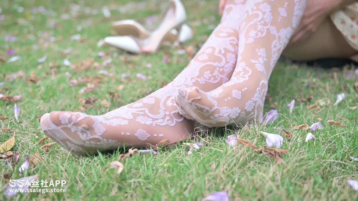 图片[16]-[SSA丝社]短片 NO.0167 君君 涞觅维纳斯优雅镂空提花丝袜[20P] – 速更版-美库