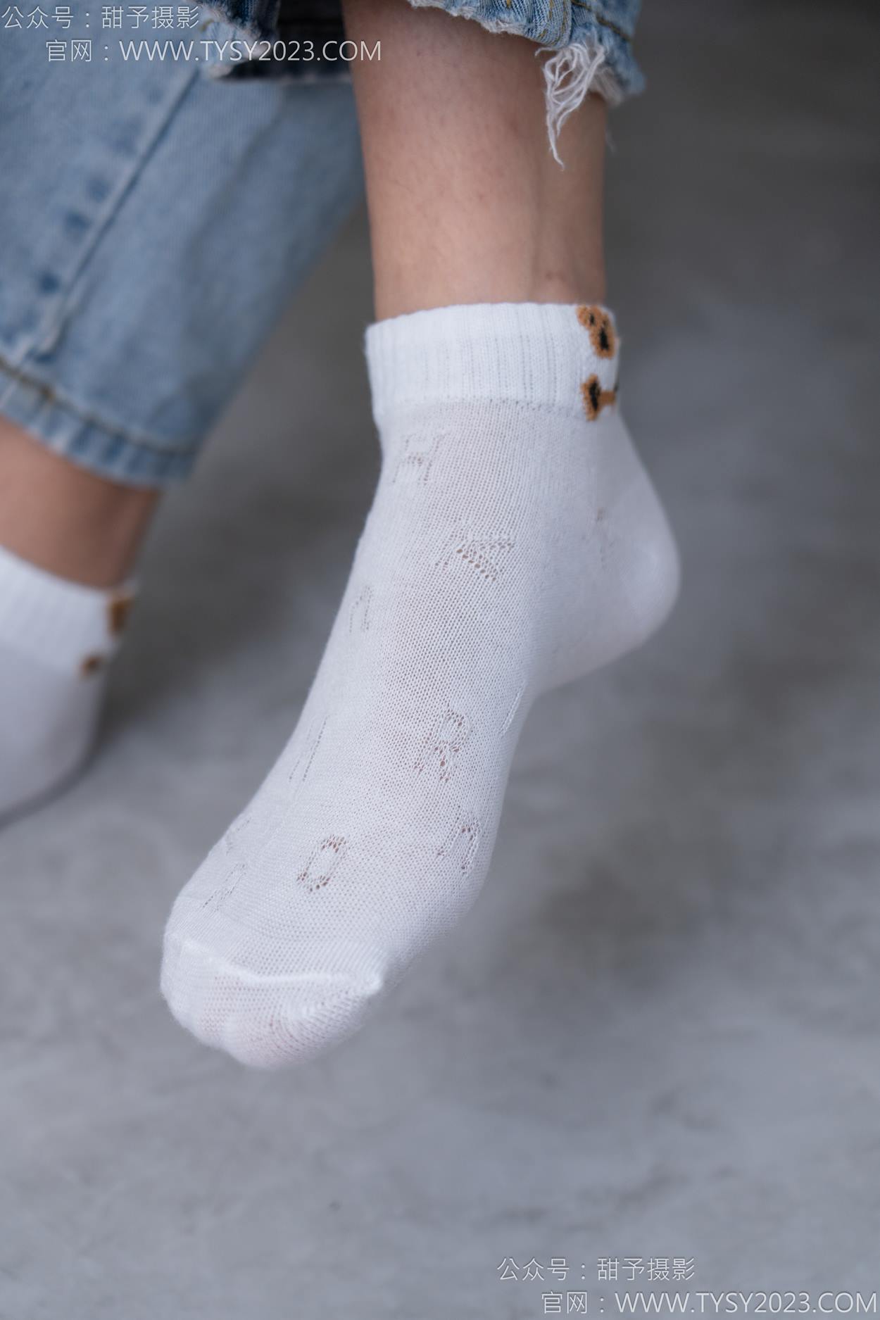 图片[26]-甜予摄影 NO.163 娃娃-板鞋、白棉袜、裸足[90P] – 速更版-美库
