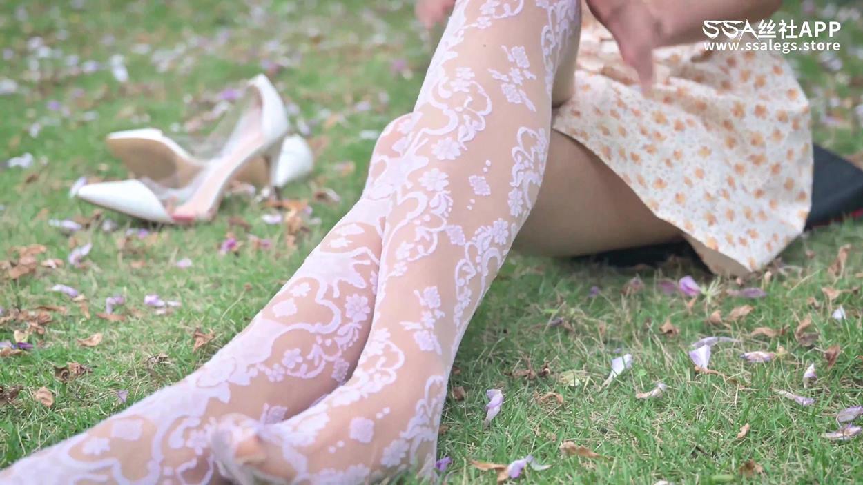 图片[17]-[SSA丝社]短片 NO.0167 君君 涞觅维纳斯优雅镂空提花丝袜[20P] – 速更版-美库