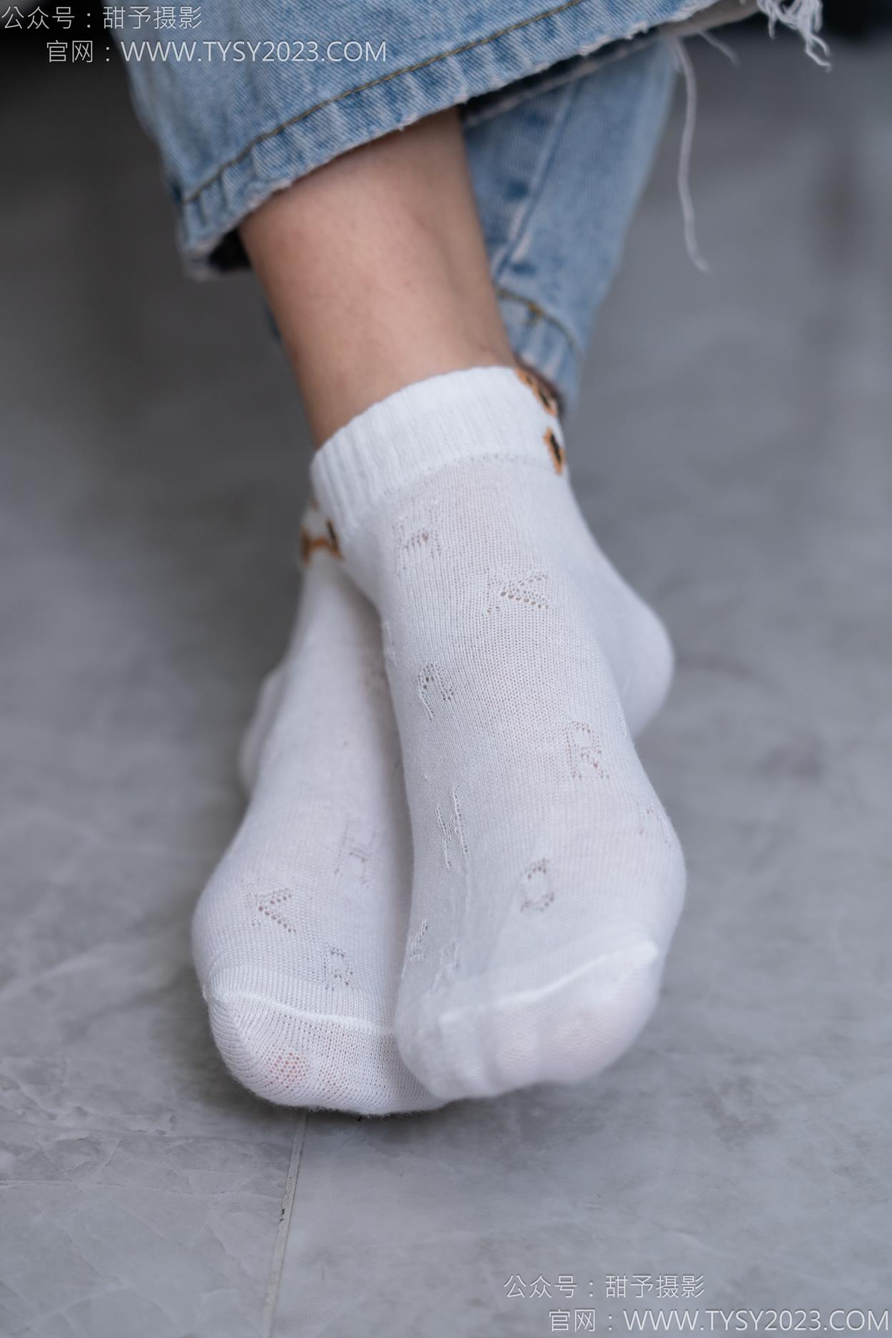 图片[28]-甜予摄影 NO.163 娃娃-板鞋、白棉袜、裸足[90P] – 速更版-美库