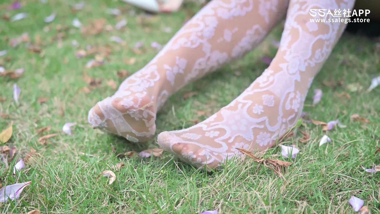 图片[18]-[SSA丝社]短片 NO.0167 君君 涞觅维纳斯优雅镂空提花丝袜[20P] – 速更版-美库
