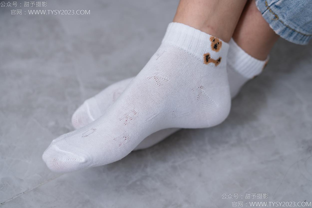图片[30]-甜予摄影 NO.163 娃娃-板鞋、白棉袜、裸足[90P] – 速更版-美库