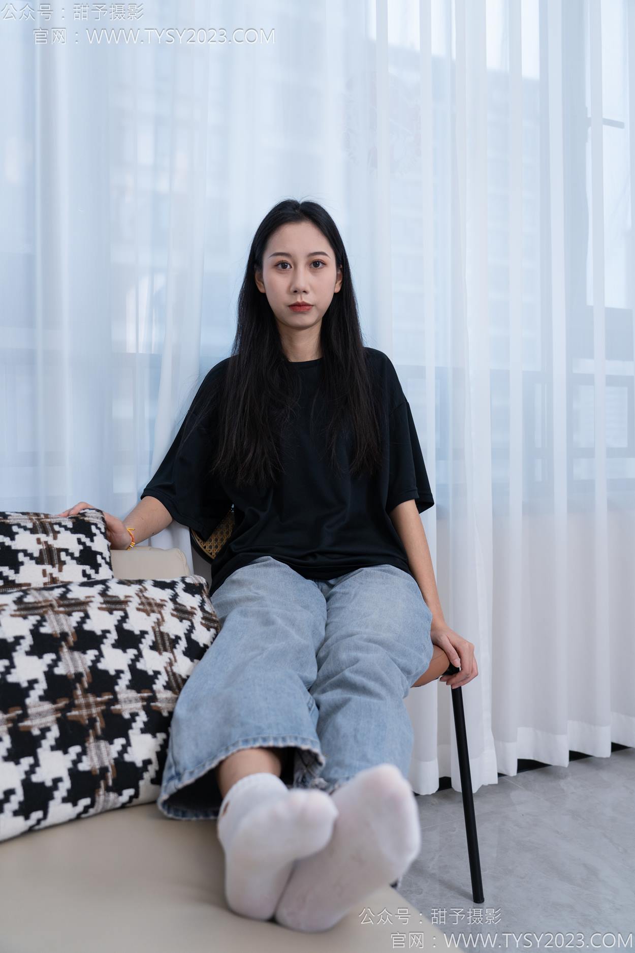 图片[42]-甜予摄影 NO.163 娃娃-板鞋、白棉袜、裸足[90P] – 速更版-美库