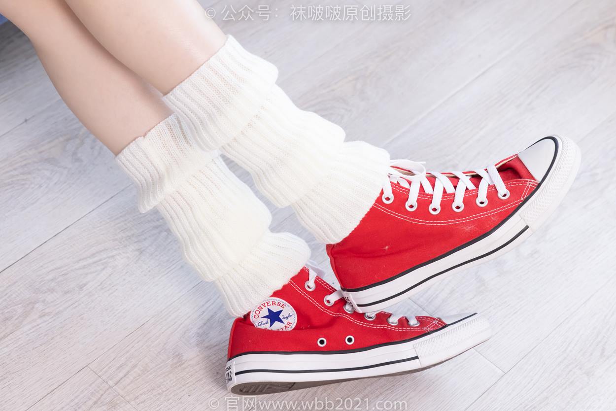 图片[12]-[BoBoSocks袜啵啵]NO.527 稚予-帆布鞋、堆堆袜套、白棉袜（花絮版）[104P] – 速更版-美库
