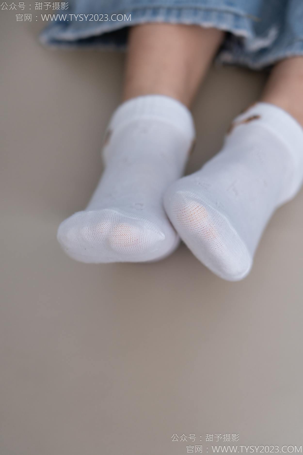 图片[53]-甜予摄影 NO.163 娃娃-板鞋、白棉袜、裸足[90P] – 速更版-美库