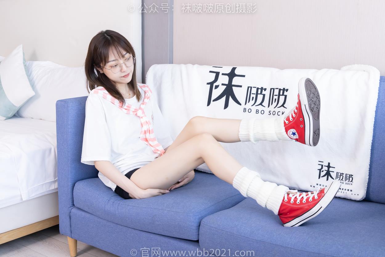 图片[26]-[BoBoSocks袜啵啵]NO.527 稚予-帆布鞋、堆堆袜套、白棉袜（花絮版）[104P] – 速更版-美库