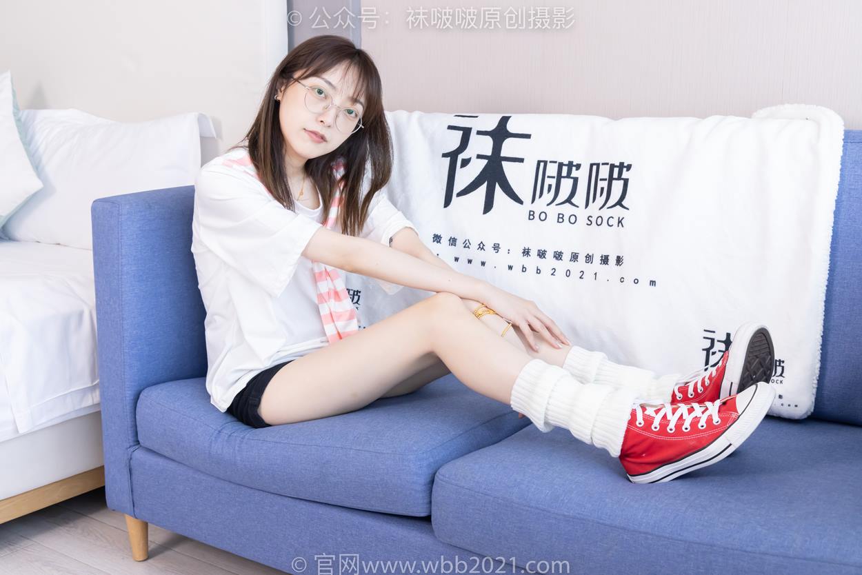 图片[29]-[BoBoSocks袜啵啵]NO.527 稚予-帆布鞋、堆堆袜套、白棉袜（花絮版）[104P] – 速更版-美库