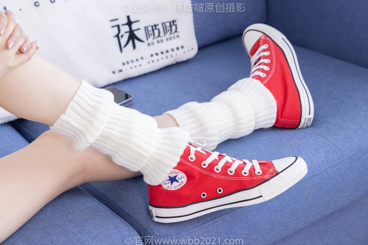 图片[31]-[BoBoSocks袜啵啵]NO.527 稚予-帆布鞋、堆堆袜套、白棉袜（花絮版）[104P] – 速更版-美库