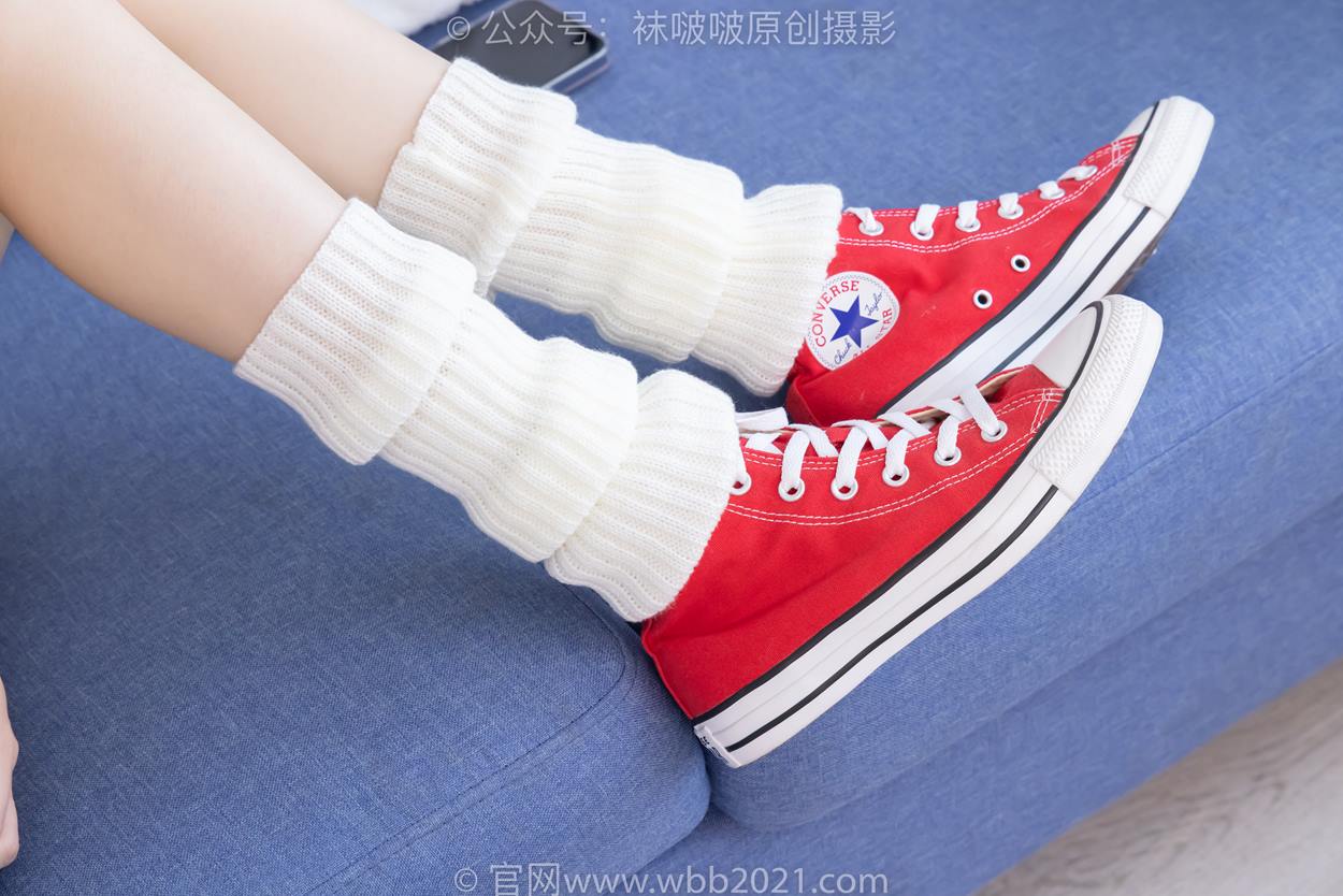 图片[33]-[BoBoSocks袜啵啵]NO.527 稚予-帆布鞋、堆堆袜套、白棉袜（花絮版）[104P] – 速更版-美库