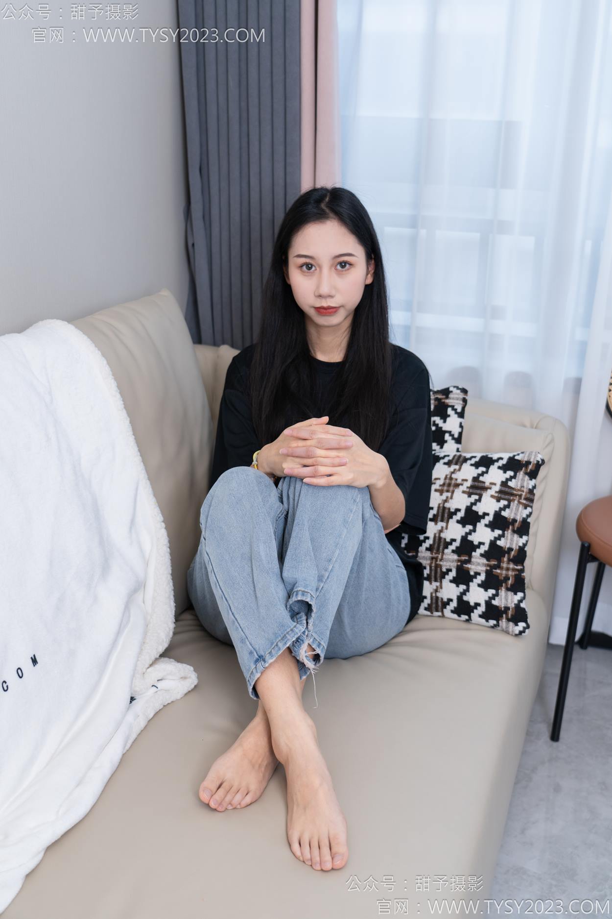 图片[86]-甜予摄影 NO.163 娃娃-板鞋、白棉袜、裸足[90P] – 速更版-美库