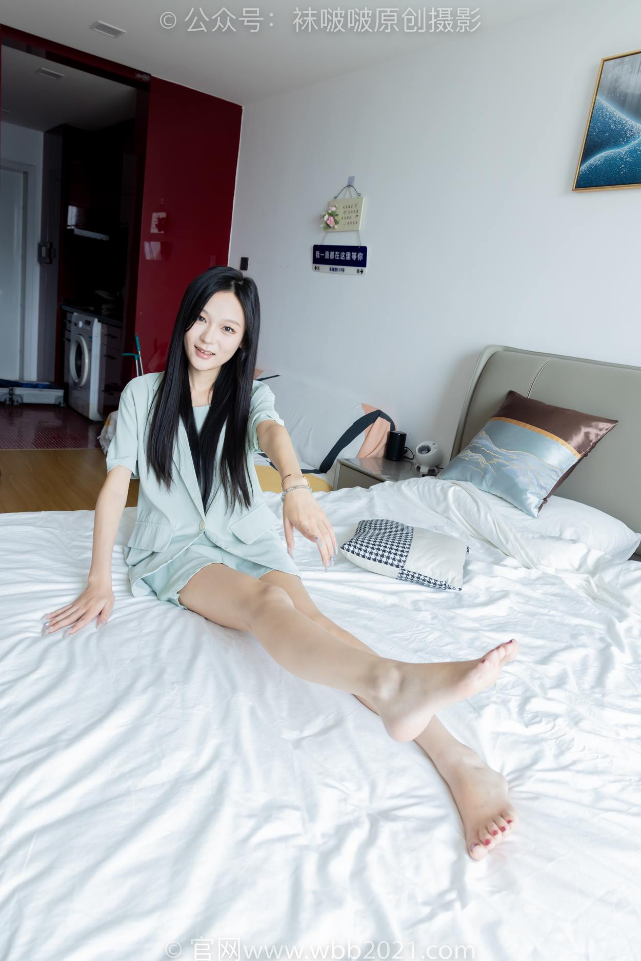 图片[73]-[BoBoSocks袜啵啵]NO.526 焦糖-三双高跟鞋、薄肉丝（脚尖透明款）、裸足（红色美甲）（花絮版）[105P] – 速更版-美库