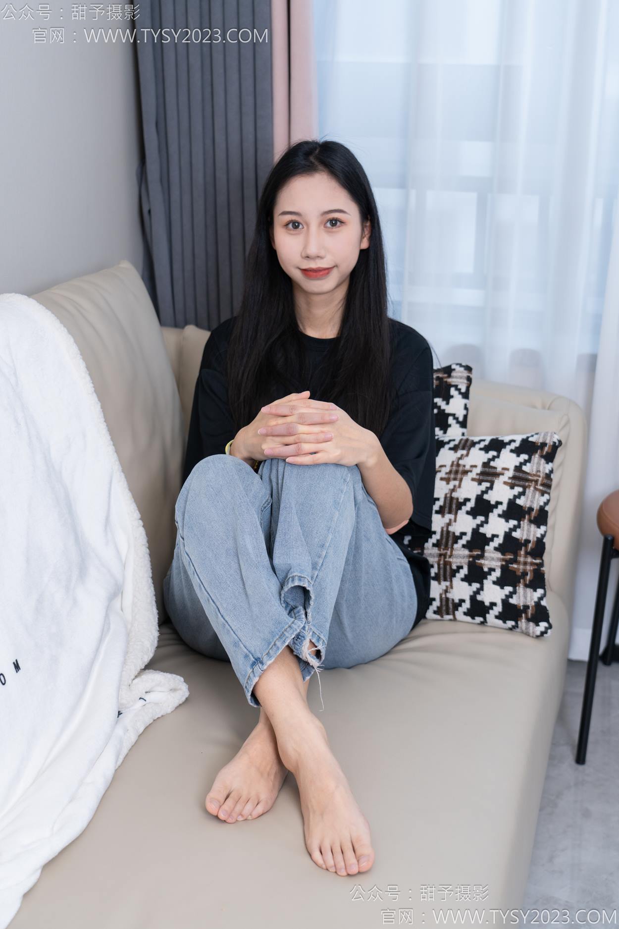 图片[91]-甜予摄影 NO.163 娃娃-板鞋、白棉袜、裸足[90P] – 速更版-美库