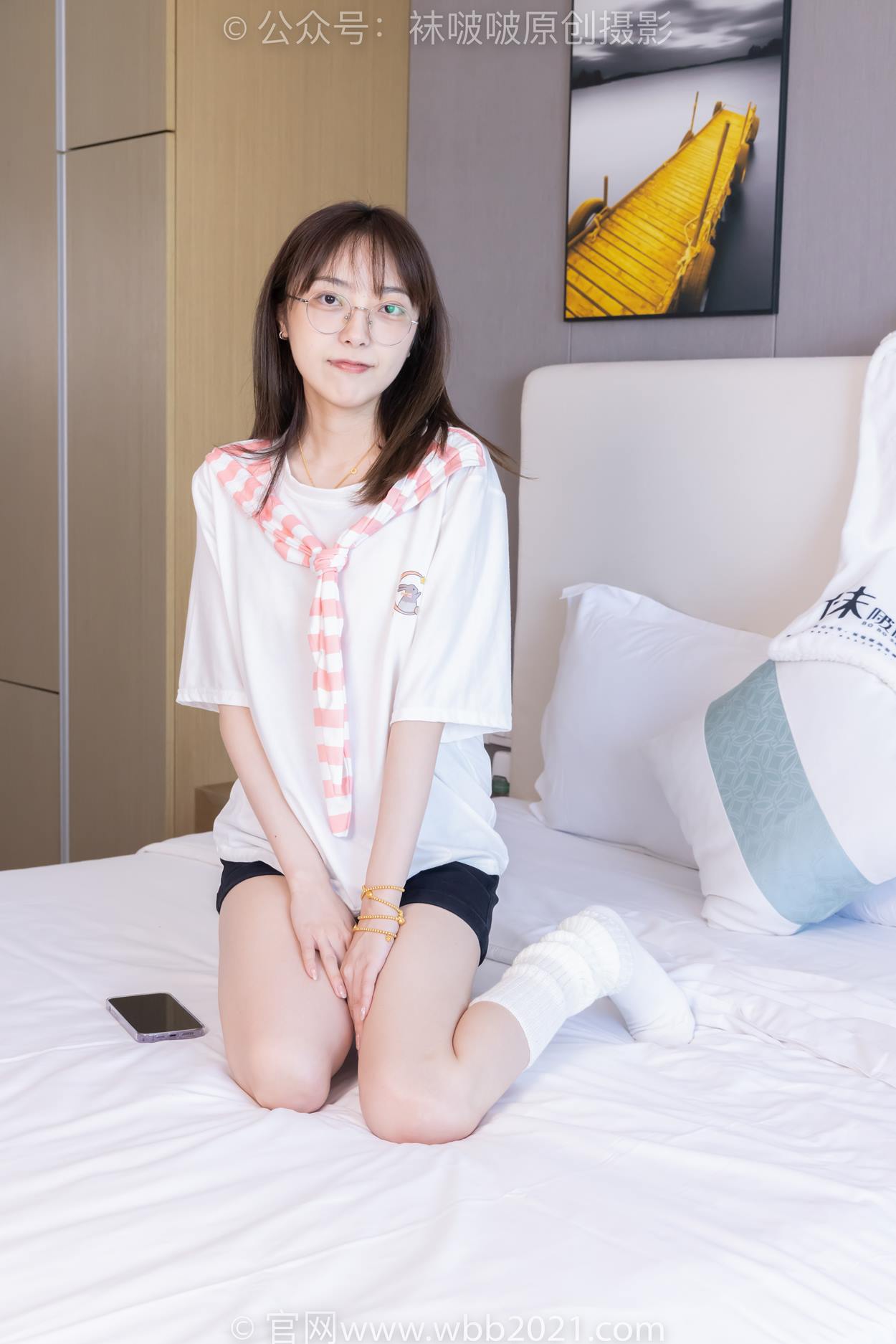 图片[68]-[BoBoSocks袜啵啵]NO.527 稚予-帆布鞋、堆堆袜套、白棉袜（花絮版）[104P] – 速更版-美库