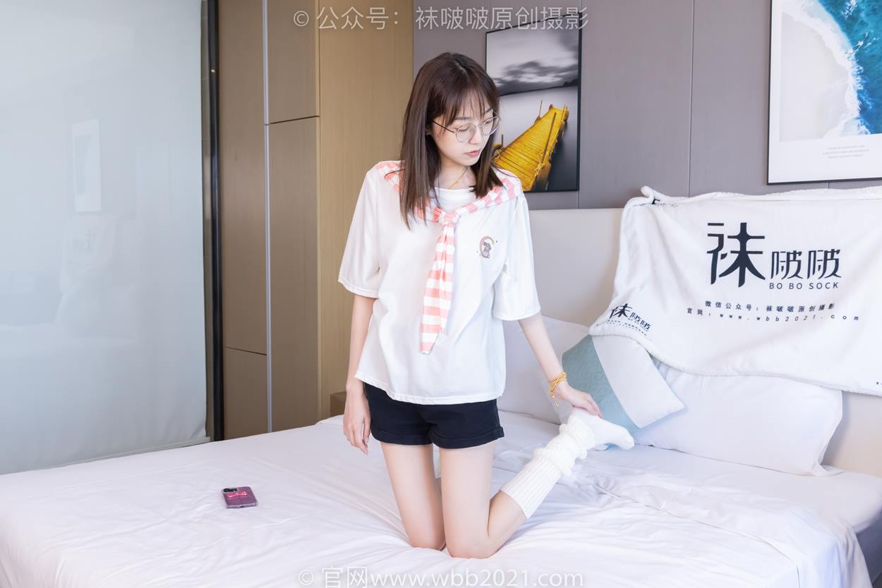 图片[70]-[BoBoSocks袜啵啵]NO.527 稚予-帆布鞋、堆堆袜套、白棉袜（花絮版）[104P] – 速更版-美库