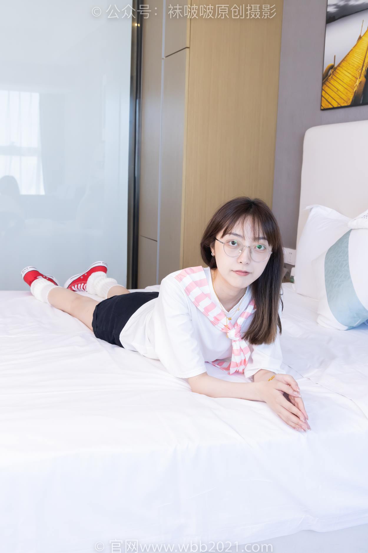 图片[104]-[BoBoSocks袜啵啵]NO.527 稚予-帆布鞋、堆堆袜套、白棉袜（花絮版）[104P] – 速更版-美库