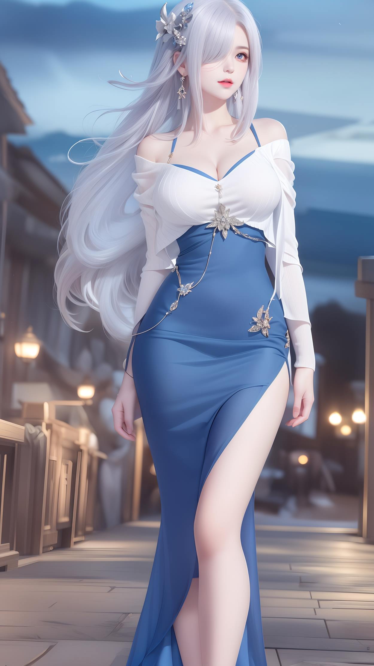 图片[21]-AI绘画 598 原神申鹤 性感原服和泳衣[55P] – 速更版-美库