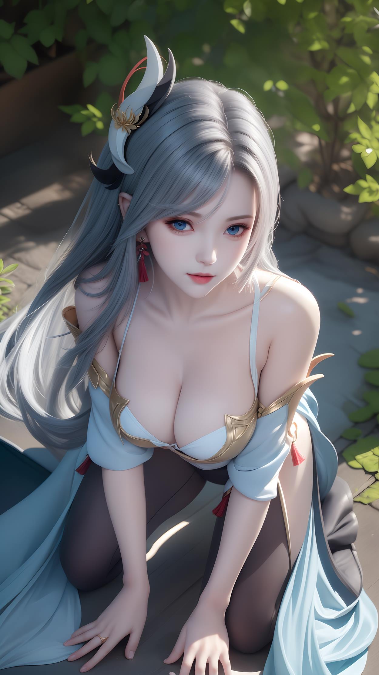 图片[38]-AI绘画 598 原神申鹤 性感原服和泳衣[55P] – 速更版-美库