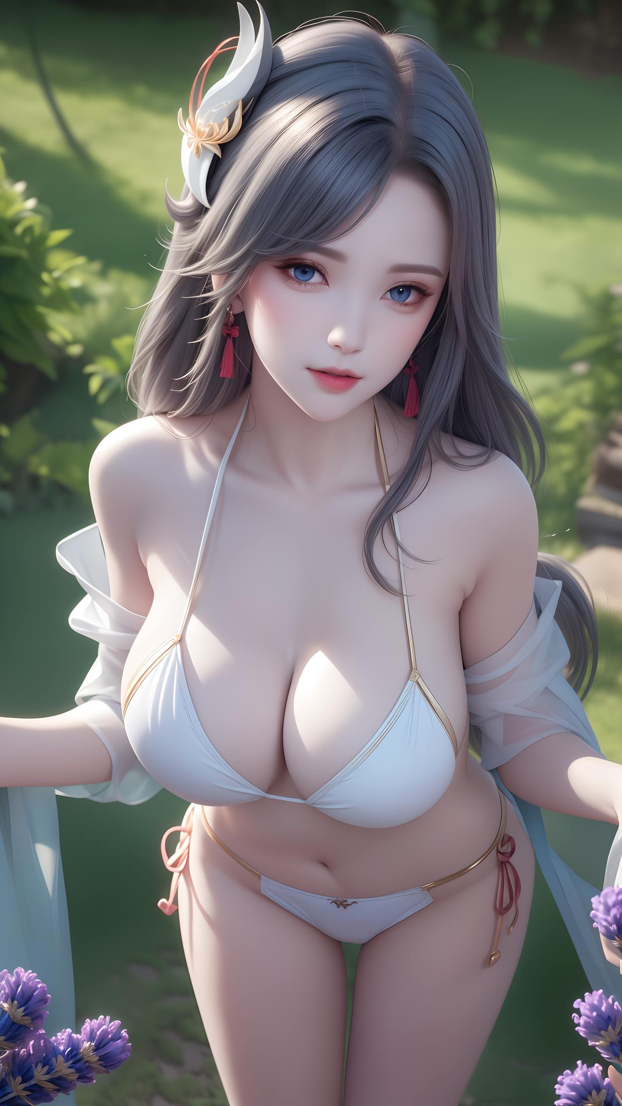 图片[56]-AI绘画 598 原神申鹤 性感原服和泳衣[55P] – 速更版-美库