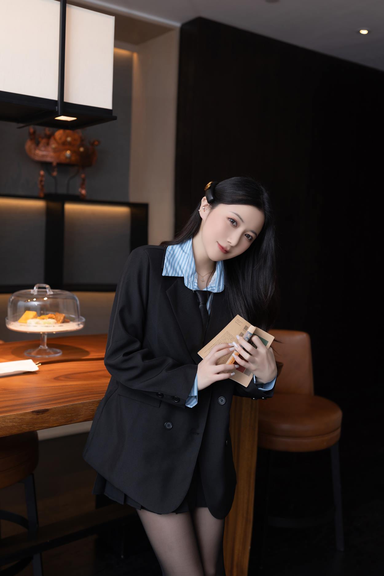 图片[13]-秀人名模鱼子酱Fish《校园少女》写真[45P] – 速更版-美库