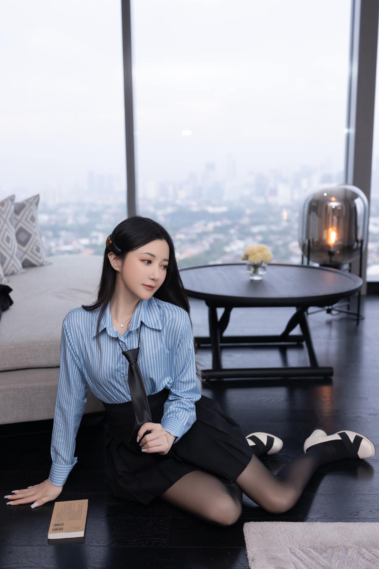 图片[24]-秀人名模鱼子酱Fish《校园少女》写真[45P] – 速更版-美库