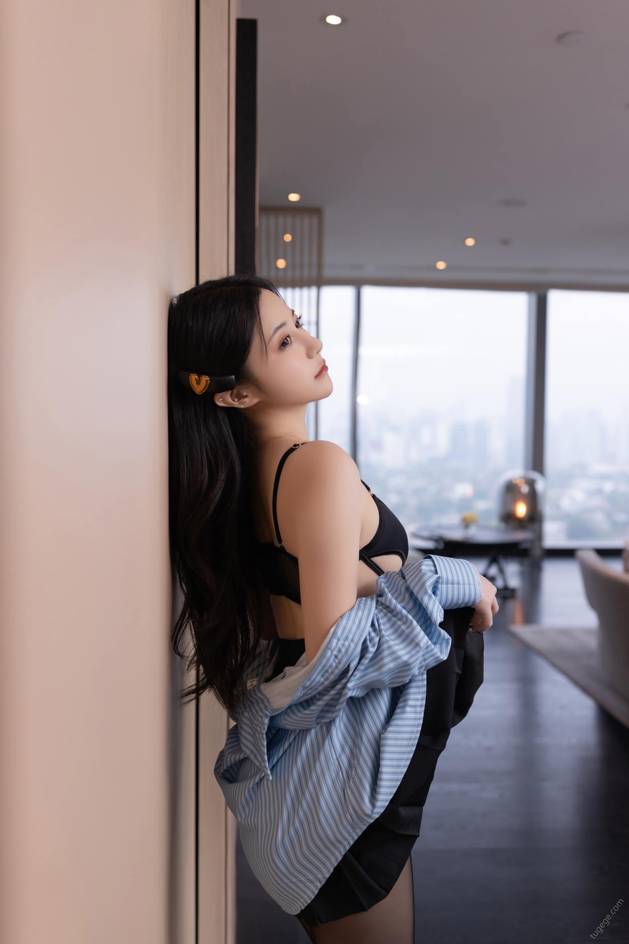 图片[30]-秀人名模鱼子酱Fish《校园少女》写真[45P] – 速更版-美库