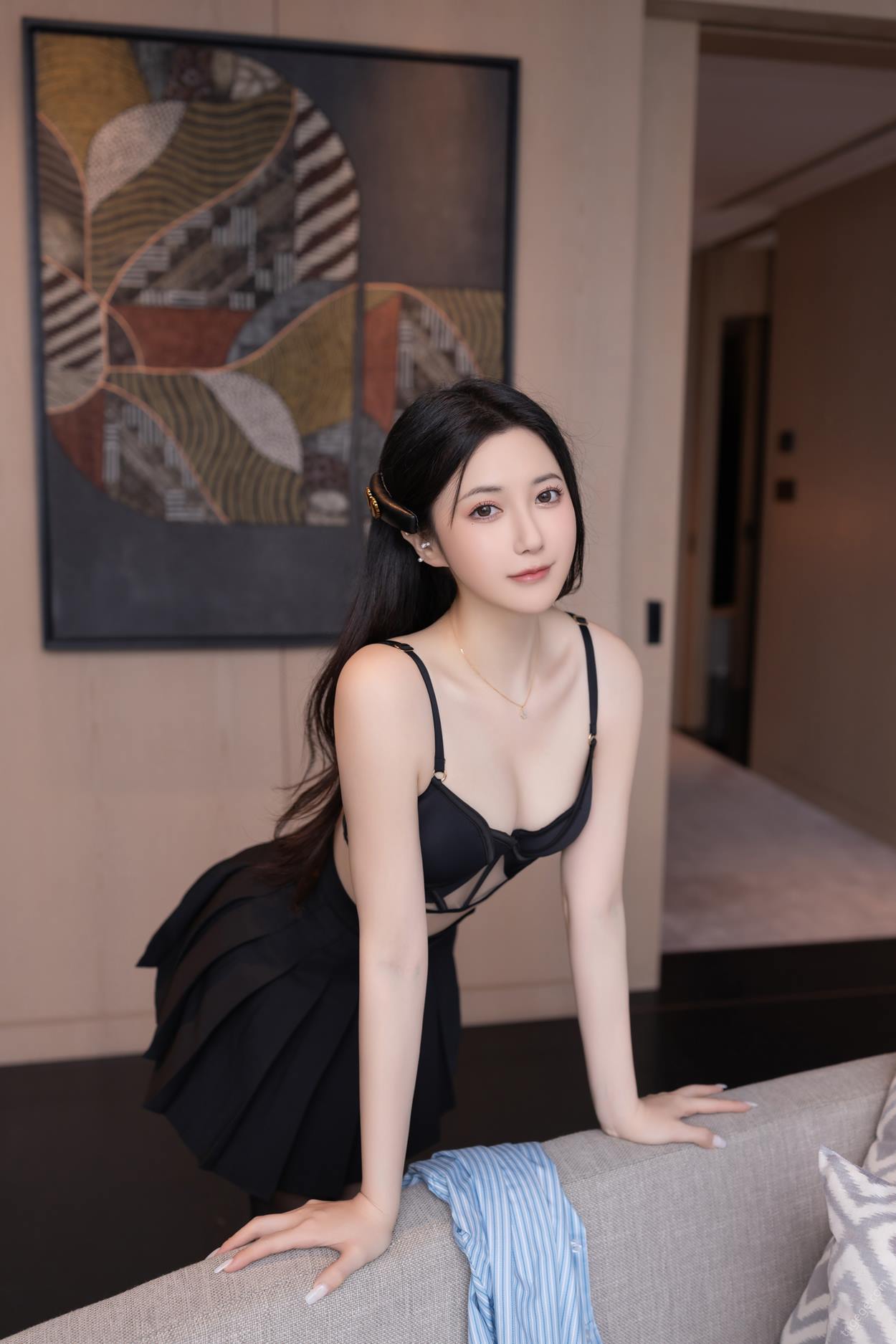 图片[31]-秀人名模鱼子酱Fish《校园少女》写真[45P] – 速更版-美库