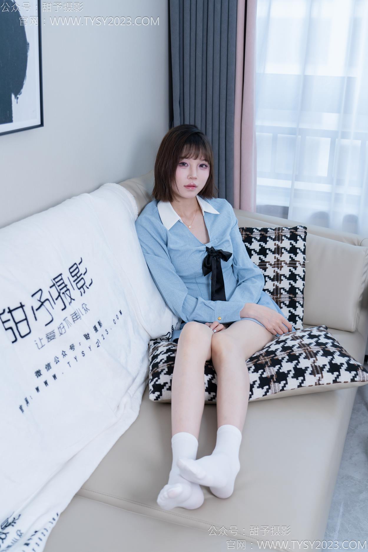 图片[79]-甜予摄影 NO.164 珞珞-板鞋、白棉袜、裸足[110P] – 速更版-美库