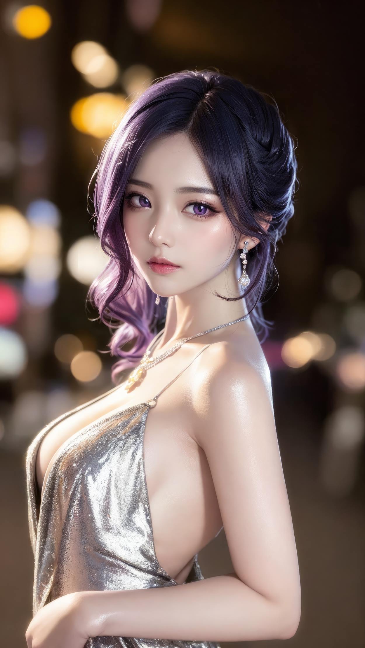 图片[17]-AI绘画 602 夜店小短裙[45P] – 速更版-美库