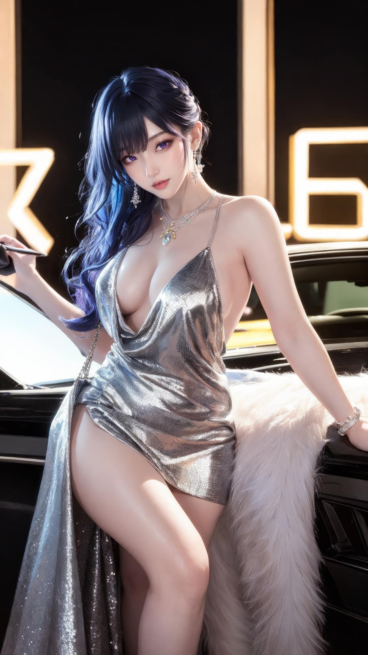 图片[20]-AI绘画 602 夜店小短裙[45P] – 速更版-美库