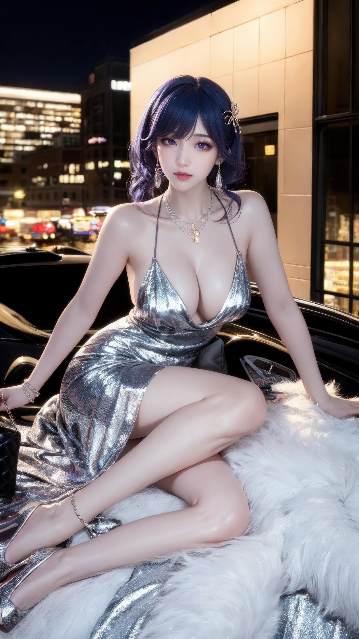 图片[22]-AI绘画 602 夜店小短裙[45P] – 速更版-美库