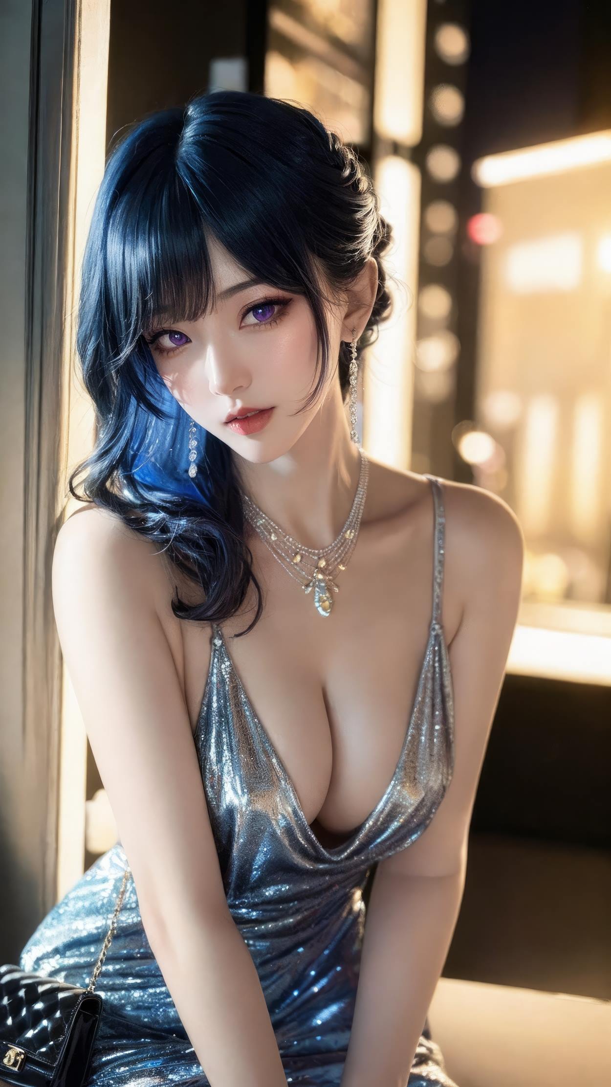 图片[23]-AI绘画 602 夜店小短裙[45P] – 速更版-美库